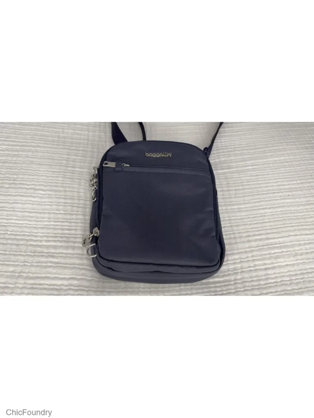 Anti-Theft Crossbody Bag with RFID & Locking Zippers